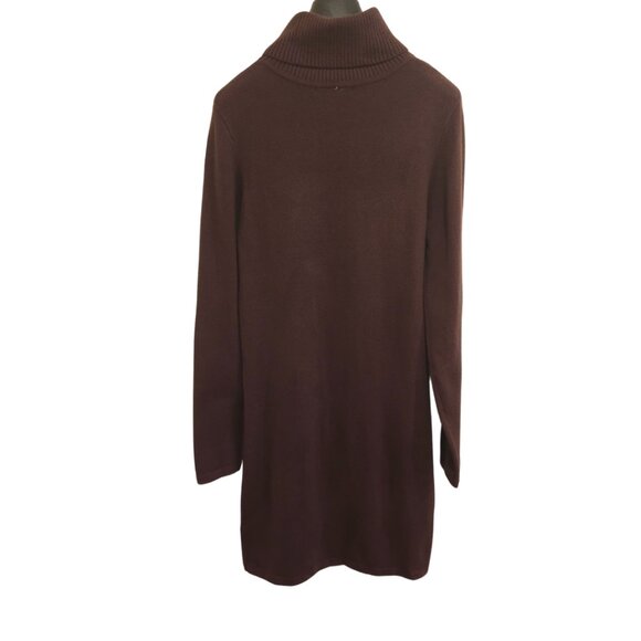 French Connection Woman Turtle Neck Mini Dress Size: L - Picture 5 of 7